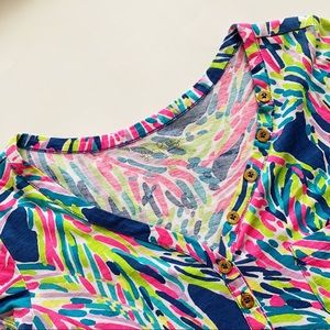 LILLY PULITZER T-SHIRT DRESSS